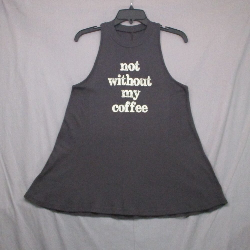 BE Sleeveless Top tank‎ Racer Back Coffee Black Women Size | M